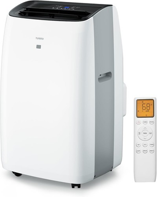 #ad TURBRO 14000 BTU Portable Air Conditioner and Heater with Remote Control WHITE $323.36