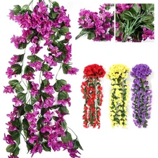 85cm Artificial Fake Flower Ivy Vine Hanging Garland Plants Wedding Garden Decfa