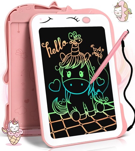 AiTuiTui LCD Writing Tablet Kids Toys for Girls Boys Age 7"W x 0.4"H, Pink