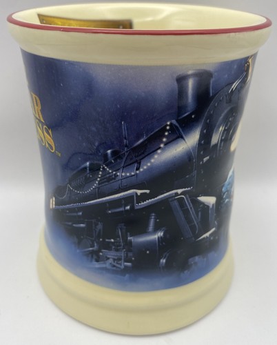 The Polar Express Movie Believe Hot Cocoa Coffee Mug Train Ride Ticket Christmas - Picture 5 of 10