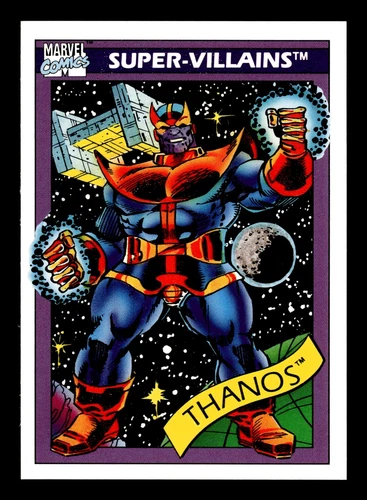 1990 Impel Marvel Universe #79 Thanos