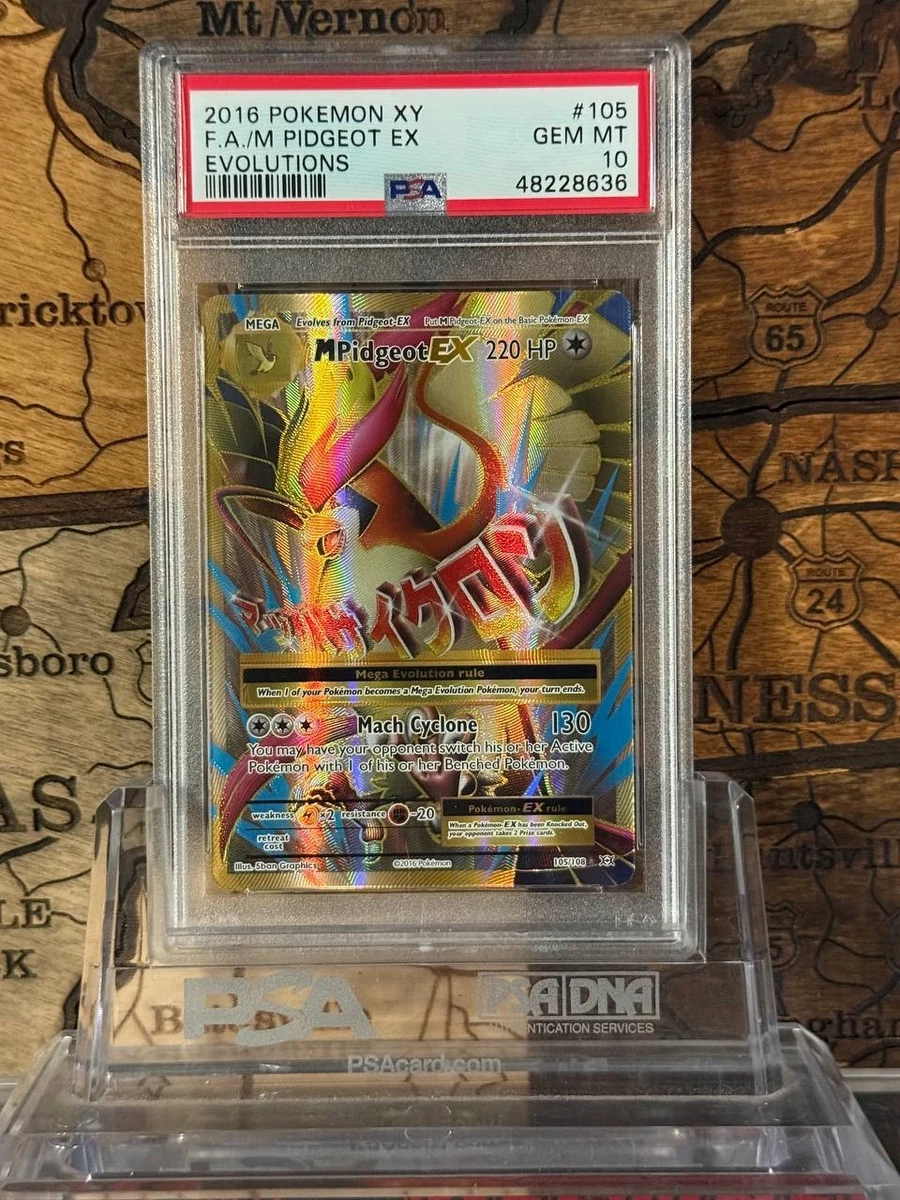 M Pidgeot EX 105/108 Evolutions for sale | eBay