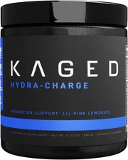 Kaged Electrolyte Hydration Powder | Hydracharge Pink Lemonade | Sports Drink fo