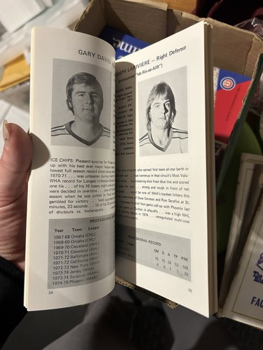 Vintage Phoenix Roadrunners Hockey Program Player Info 70’s Facts Book - Picture 10 of 14