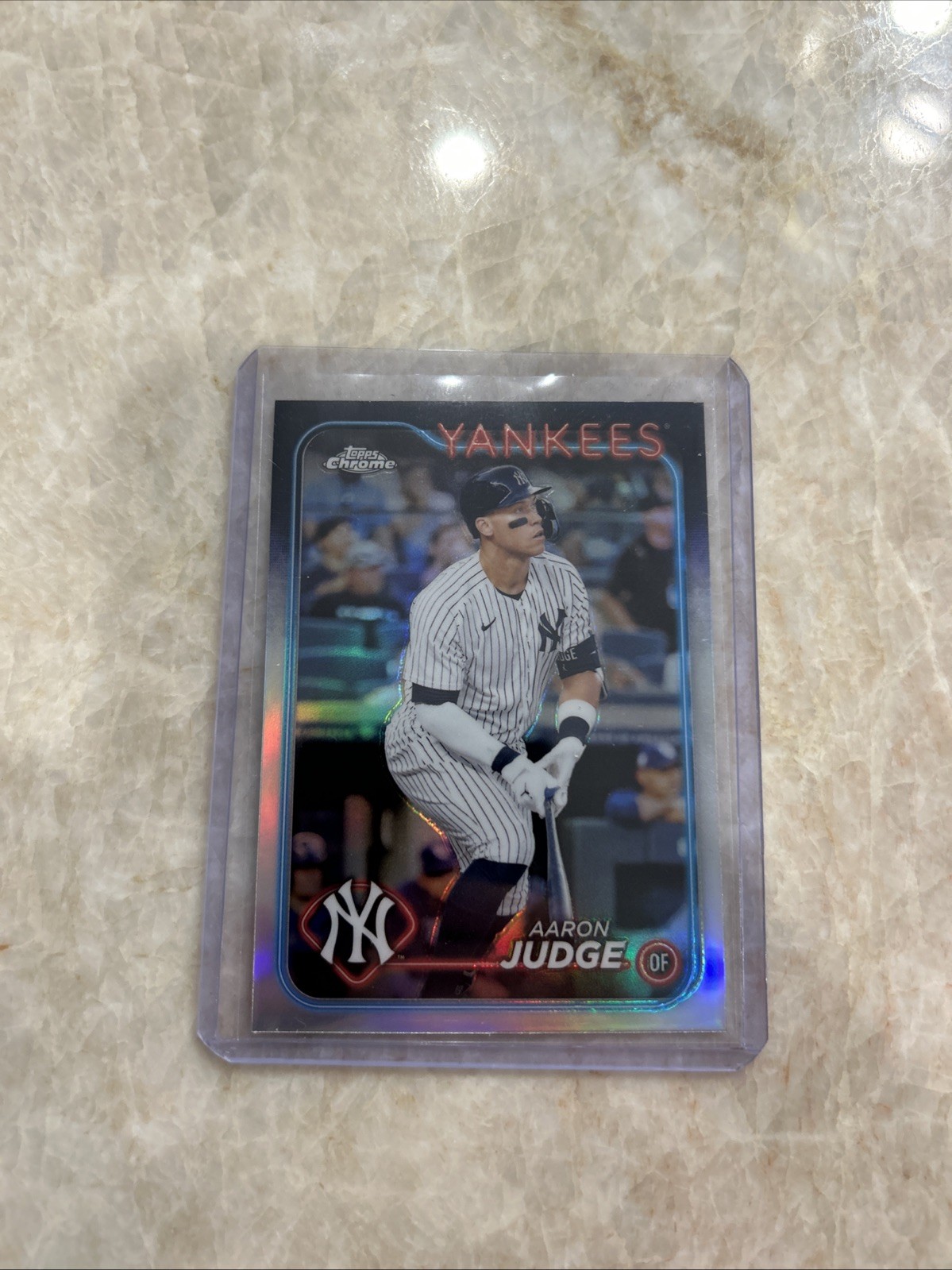 AARON JUDGE 2024 Topps Chrome Refractor #50 New York Yankees