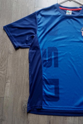 Men's Size Large - Panna 100% Polyester Blue USA Patch Soccer Jersey - Picture 3 of 13