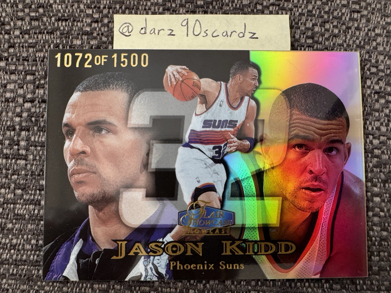 1998-99 Flair Showcase Jason Kidd Row 1 /1500
