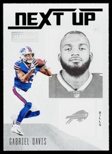 2020 Panini Playbook Gabriel Davis Next Up #NU-38 Buffalo Bills FOOTBALL
