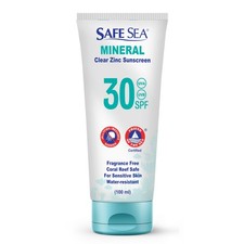 Sea Zinc Oxide Sunscreen SPF30  Clear Mineral Face  Body Reef Safe Sunscreen