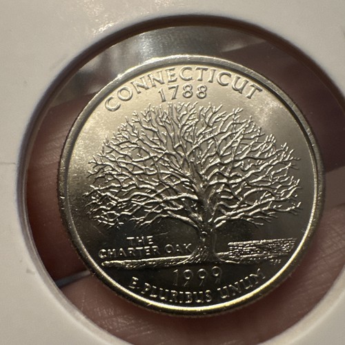 1999P Washington Court Connecticut State Quarter A29 - Picture 4 of 5