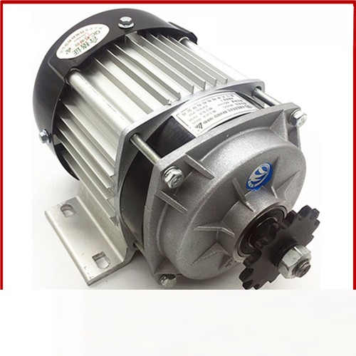 Motor sin escobillas de CC de imán permanente 48V350/500/750WP con polea de ranura A - Imagen 15 de 19