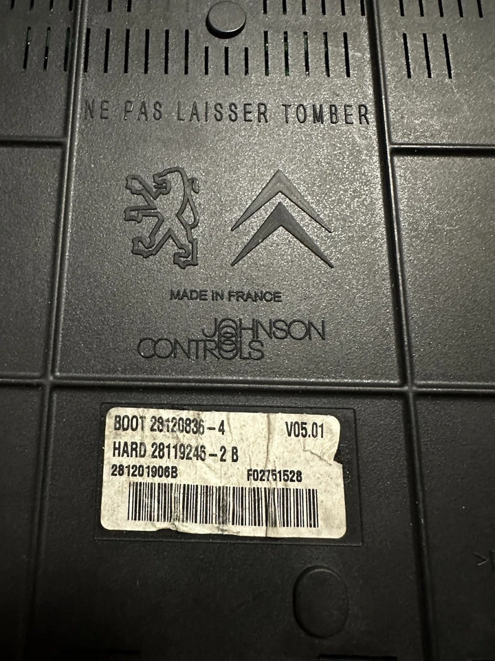 Peugeot Citroën BSI Johnson Controls V05.01 - Usato - Ricambio originale - Immagine 4 di 4