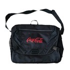 Coca Cola Umhängetasche Gurt Tasche Laptop Reisekoffer Gepäck schwarz 18x14x5 NEU