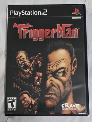 Trigger Man, Sony PlayStation 2, 2004, Complete In Box, Black Label
