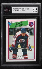 1988-89 O-Pee-Chee Dave Ellett #167 KSA 9.5