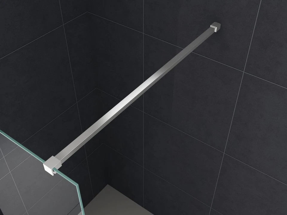 Haltestange SLIM 140 cm Stabilisator Stange Duschwand Dusche Glaswand