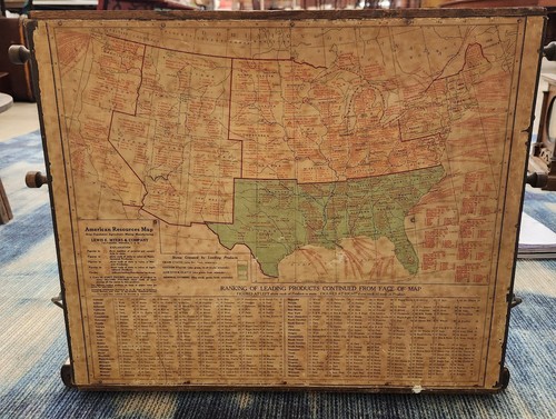 Antique 1913 Lewis E. Myers Hy-san Art Slate/Desk - Picture 3 of 7