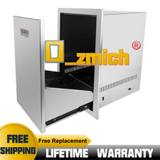 Outdoor Kitchen Drawers BBQ Drawer 16x24.4" Stainless Steel Cabinet Island new