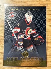1997-98 Score DAMIAN RHODES Net worth #7 Ottawa Senators