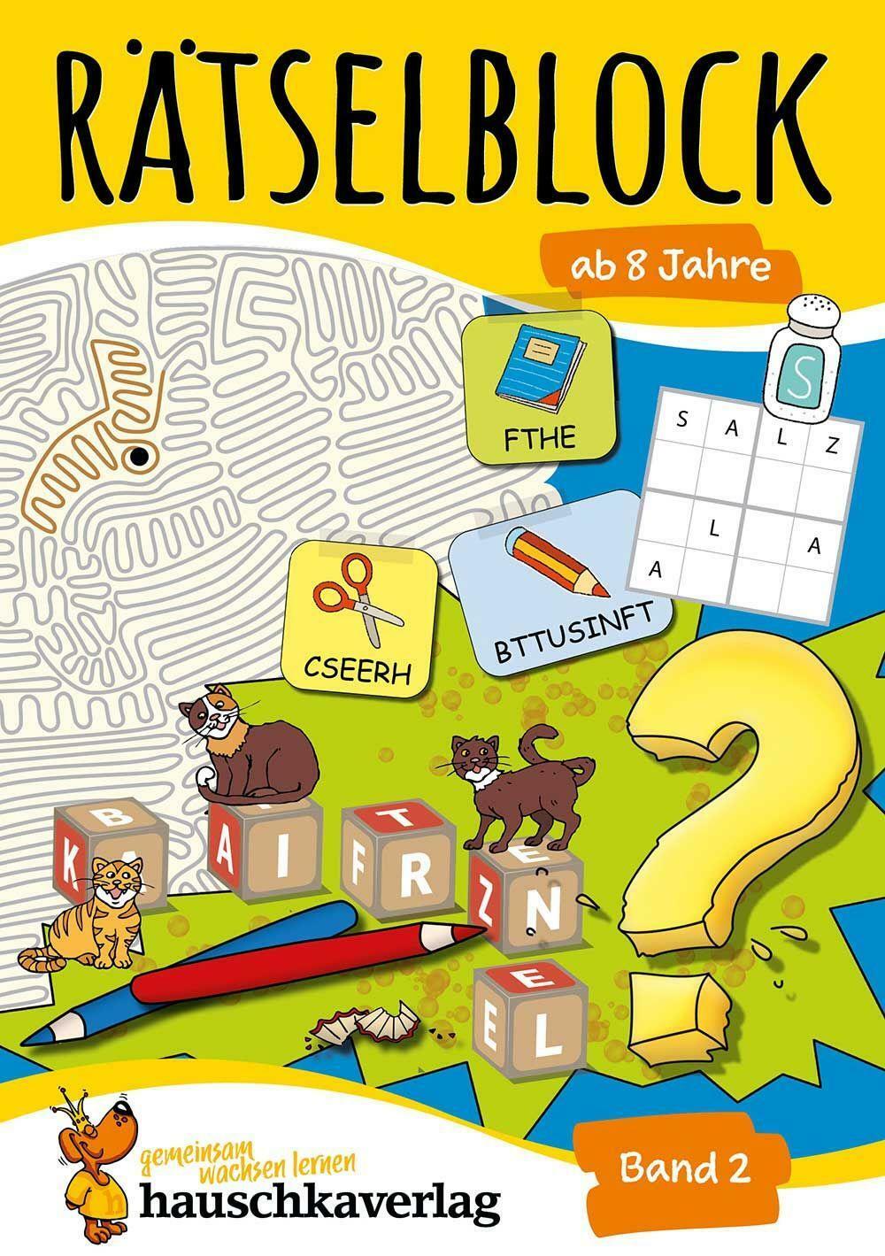 Thumbnail - Rätselblock Ab 8 Jahre - Band 2 | Buch | 9783881006392