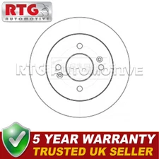 Rear 1x Brake Disc Fits Kia Picanto Hyundai i10 1.0 1.1 CRDi 1.2 584110X500