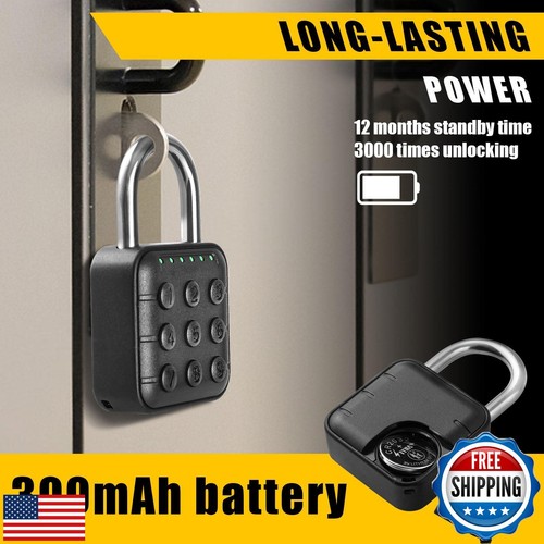 DELSWIN Combination Lock for Locker - 6-Digit Combo Lock Waterproof Smart Pad - Picture 3 of 5