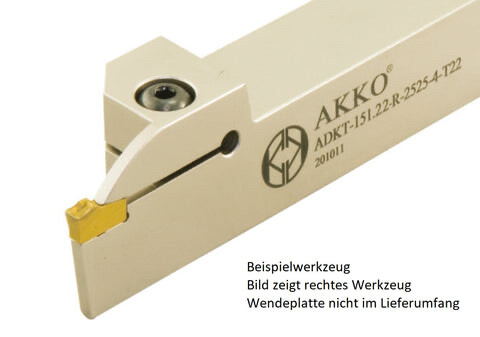 1 x AKKO ADKT-151.22-R-2525-5-T25 + 10 x SANDVIK N151.2-500-4E 1125 - Picture 1 of 1