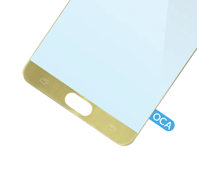 Cristal Frontal Con OCA Preinstalado Compatible Para Samsung Galaxy Note 5 (Dorado) Foto 3 de 3