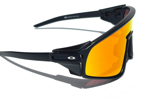 NEW Oakley LATCH PANEL Matte Black PRIZM Ruby Lens Sunglass 9404-16 - Picture 11 of 17