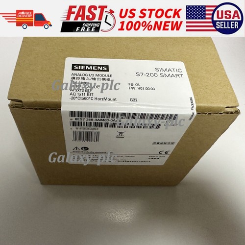 New Siemens 6ES7288-3AM03-0AA0 S7-200 analog I/O SM AM06 6ES7 288-3AM03-0AA0 - Picture 1 of 4