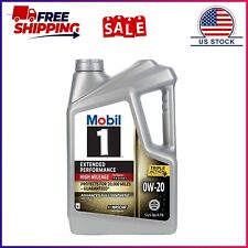 Mobil 1 Extended Performance High Mileage Full Synthetic Motor Oil 0W-20, 5 QT 19.60 per gallon