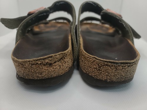 BIRKENSTOCK Women & Men (Unisex) ARIZONA Two Straps Green Sandals Size 40, c6 - Picture 4 of 8