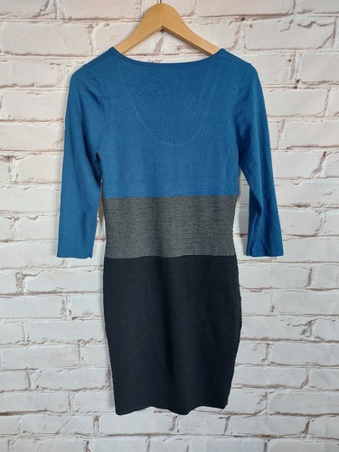 Max Studio Damen Kleid Strickkleid Gr. M Etuikleid Ärmel 3/4 - Bild 2 von 3