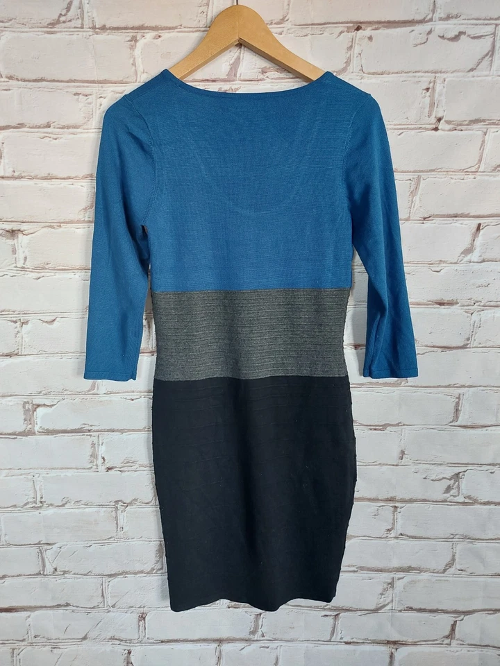 Max Studio Damen Kleid Strickkleid Gr. M Etuikleid Ärmel 3/4 - Bild 2 von 3