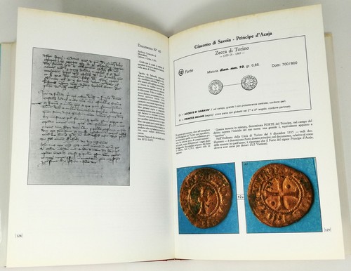 Libro di numismatica sabauda MONETE ZECCHE PERGAMENE DEI PRINCIPI SAVOIA ACAJA - Imagen 7 de 12
