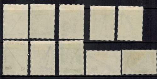 South Korea Stamps: 1963  Musical Instruments Set (10) Mint Hinged - Afbeelding 2 van 2