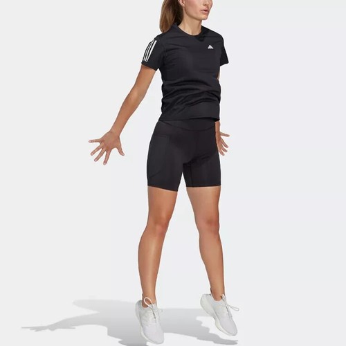 adidas Own The Run AEROREADY Tee Womens Running T-Shirt Breathable Top Sz S - Picture 5 of 6