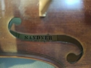 【美杢ドイツブランド】Sandner CV-4 1/16 バイオリン 美杢ドイツブランド】Sandner CV-4 1/16 バイオリンの通販 by