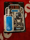 Vintage Star Wars Action Figure Card Back AT ST Driver