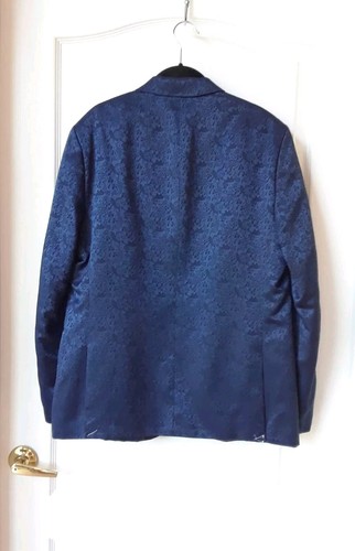 NWOT! Ben Sherman Mens 42R Dinner Jacket Tuxedo Style Navy Sport Coat $375 - Picture 6 of 12