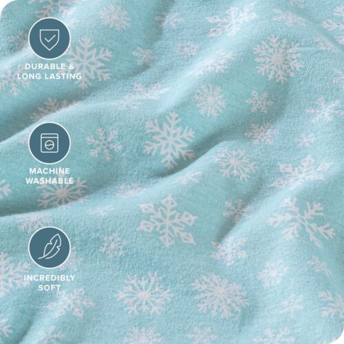 Bare Home Flanell Blatt Set Drucke - 100 % Baumwolle - tiefe Tasche - Bild 17 von 147