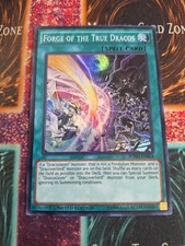 Yu-Gi-Oh! Forge of the True Dracos BOSH-ENSE4 Super Rare Limited Near Mint a1/
