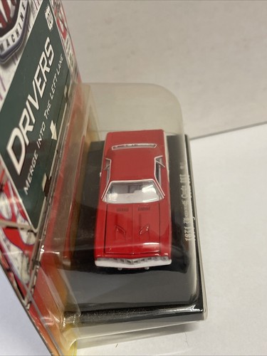 M2 Machines Drivers 1971 Plymouth Cuda 383 Red W/ Red wheels 09-11 - Picture 7 of 8