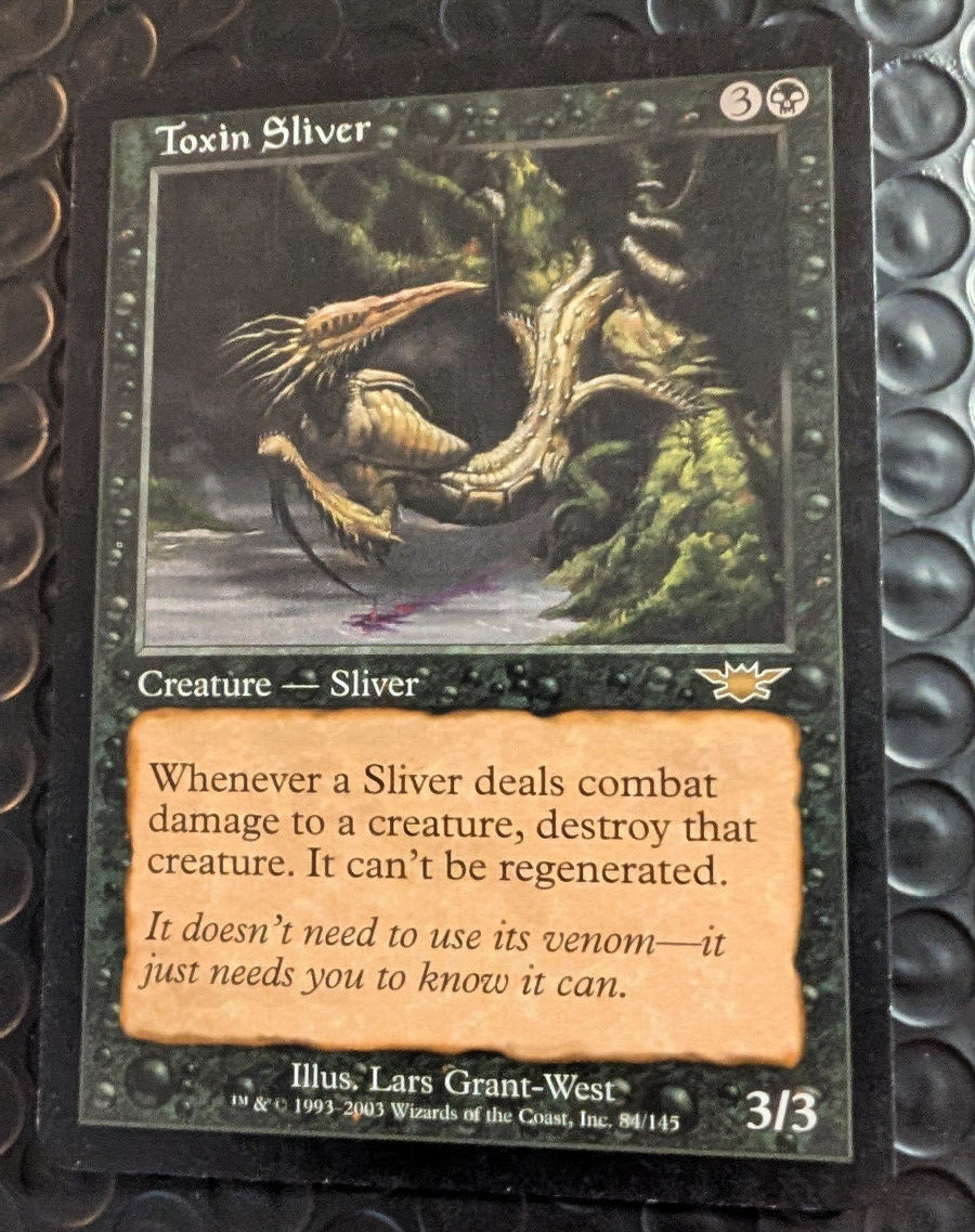Magic: the Gathering Toxin Sliver Legions Regular Lightly played
