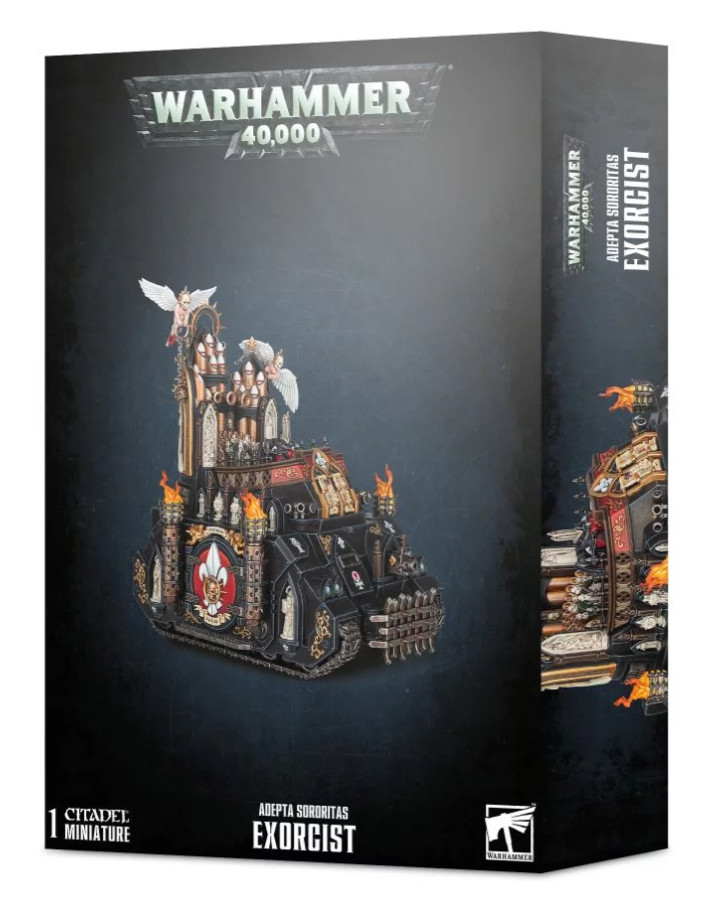 In Den Laden Adepta Sororitas: Exorcist Tank Miniature