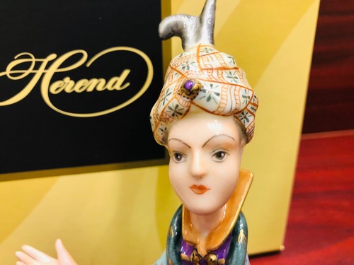 HEREND PERSIAN COLLECTION PRINCESS AND PRINCE FIGURINE,BRAND NEW,RETAIL $2.790.- - Picture 8 of 12