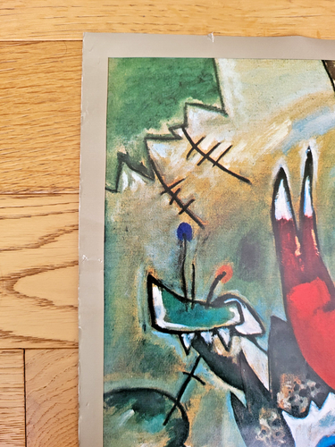 KANDINSKY - ORIGINAL EXHIBITION POSTER - CENTRE POMPIDOU PARIS -VERY RARE - 1979 - Picture 9 of 13