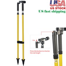 New Aluminum Prism Pole Bipod in Yellow | Prism Pole Bipod In Yellow