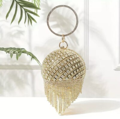 #ad Elegant Golden Clutch for Brides amp; Party Dresses Fine Quality Luxury Evening
