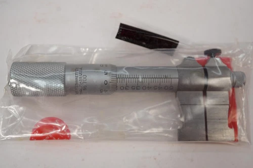 New Starrett US 25-50mm Range 0.01mm Grad Inside Micrometer Caliper 700MB $454